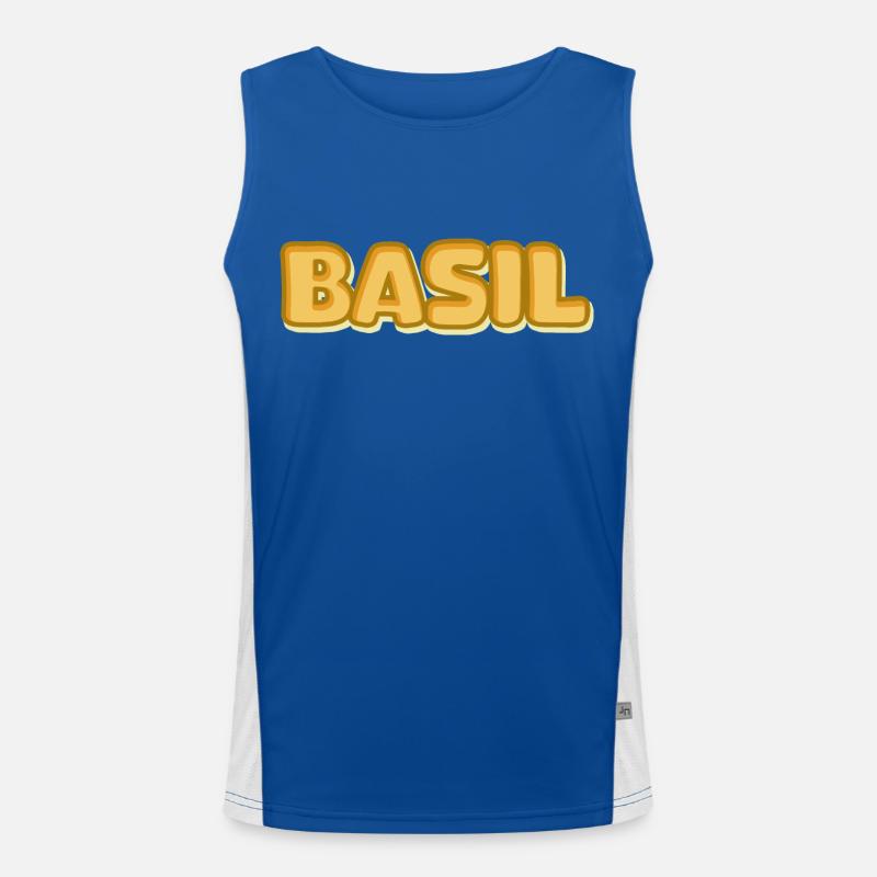 Basil Basil Men's Functional Contrast Tank Top 