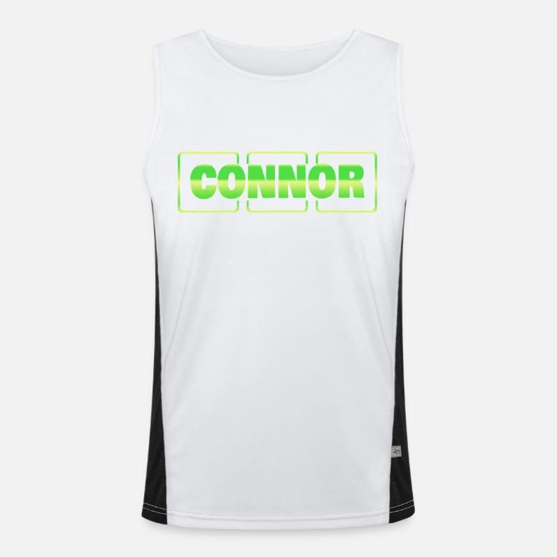 Connor als Geschenkidee Funktionelles Kontrast-Tank Top für Männer 