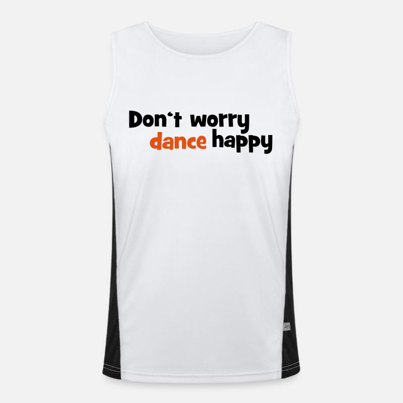 dance Men's Functional Contrast Tank Top 