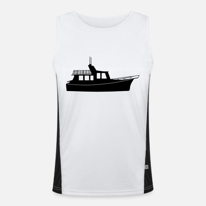 Boat de Funktionelles Kontrast-Tank Top für Männer 