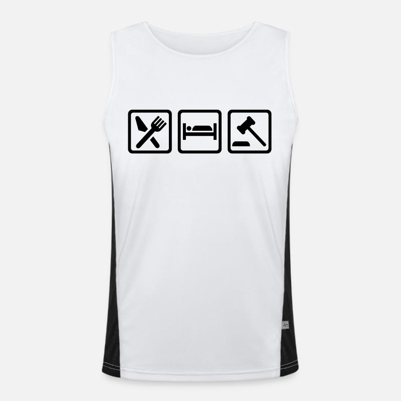 Richter Funktionelles Kontrast-Tank Top für Männer 