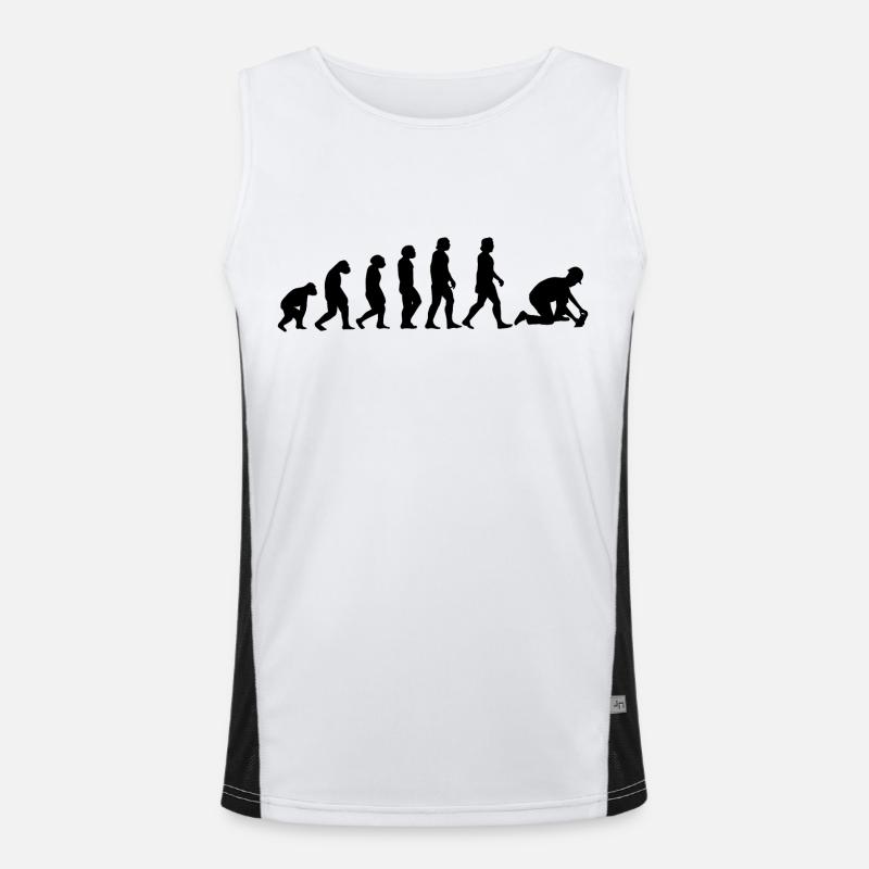 Bodenleger Parkettleger Fußbodenleger Teppichleger Funktionelles Kontrast-Tank Top für Männer 