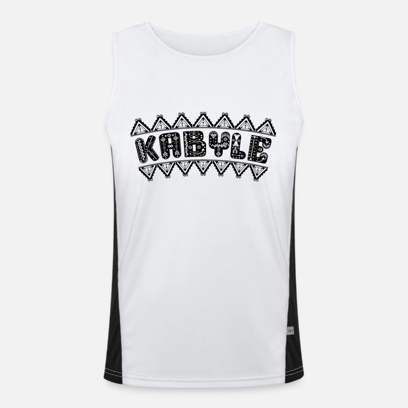Kabyle Men's Functional Contrast Tank Top 