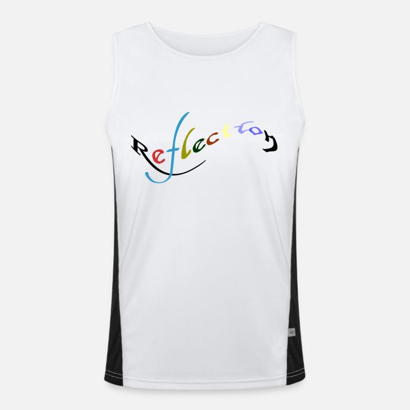 Reflection - Reflexion Men's Functional Contrast Tank Top 