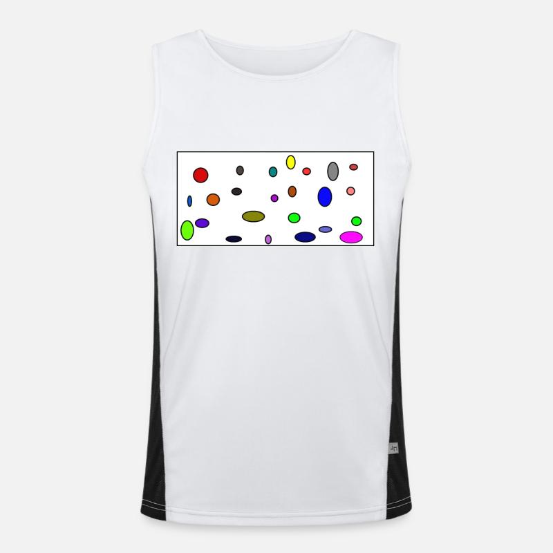 Molecules Men's Functional Contrast Tank Top 