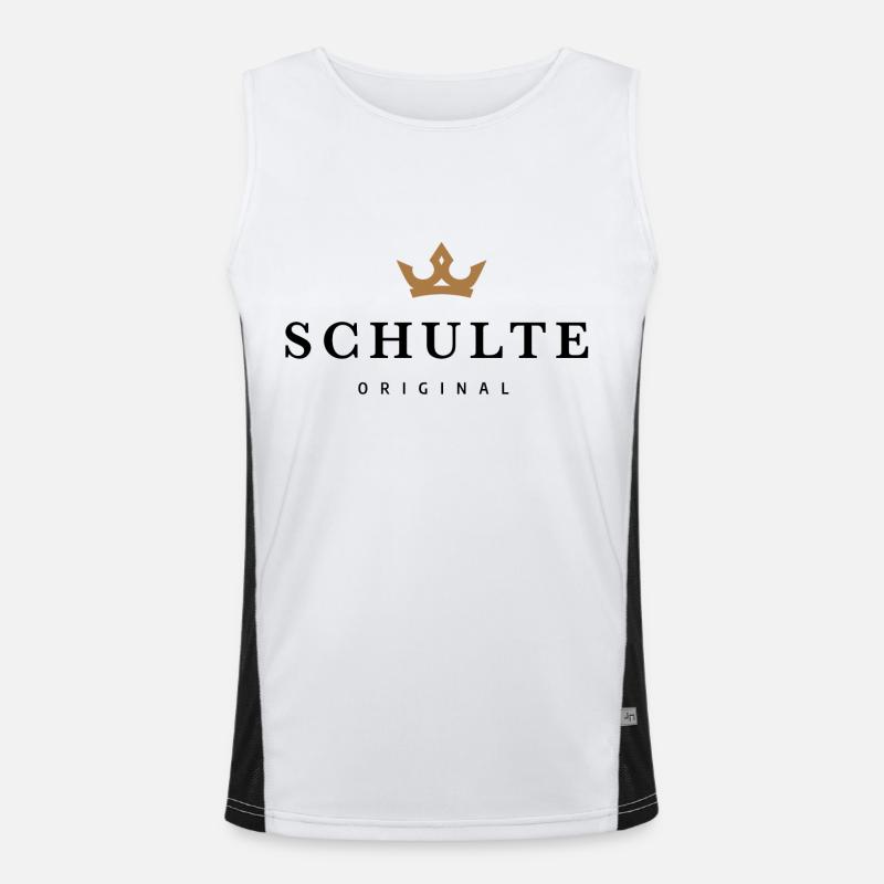 Schulte Funktionelles Kontrast-Tank Top für Männer 