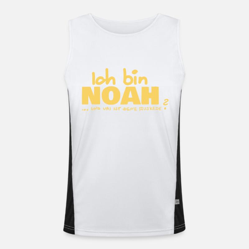 Noah Men's Functional Contrast Tank Top 