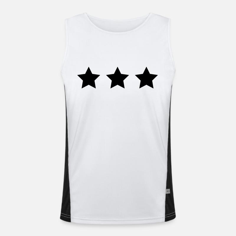 STARS Three / / FIFA World Cup 2014 Men's Functional Contrast Tank Top 