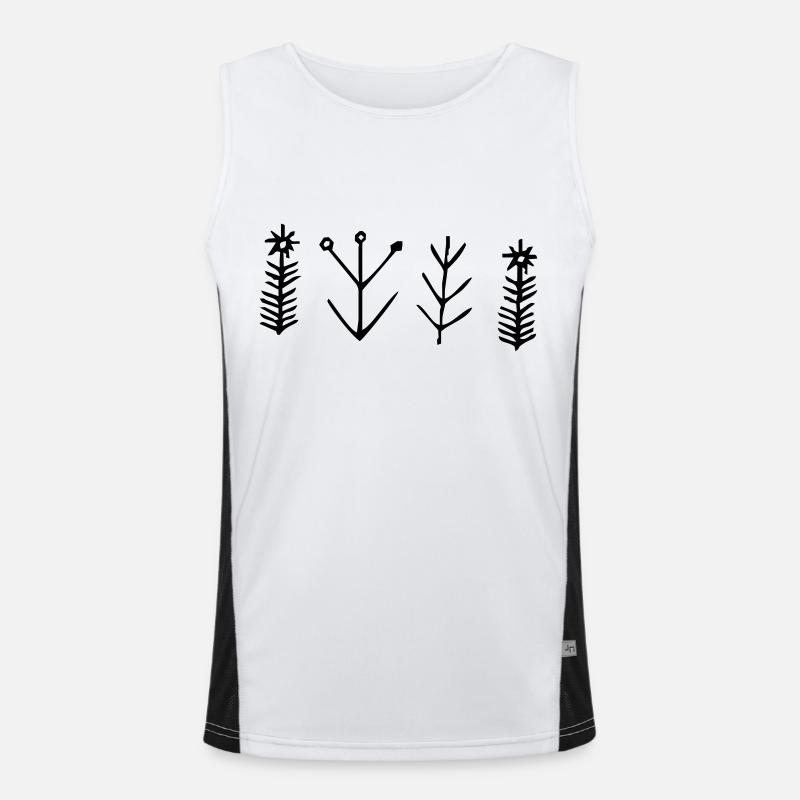 Plant Men's Functional Contrast Tank Top 