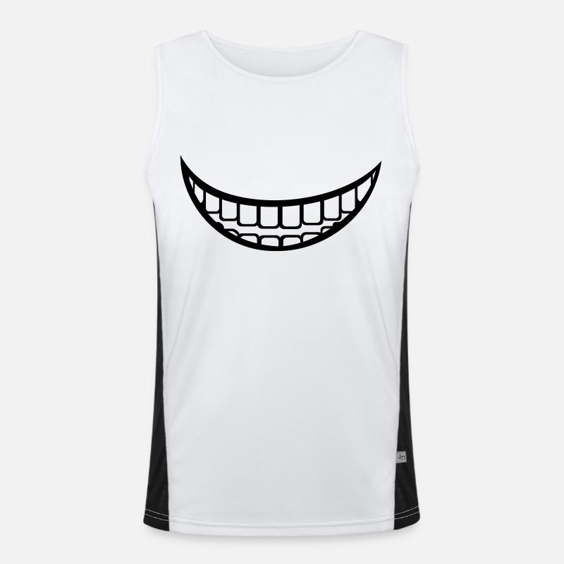 Bocca Canotta sportiva da uomo in contrasto cromatico 