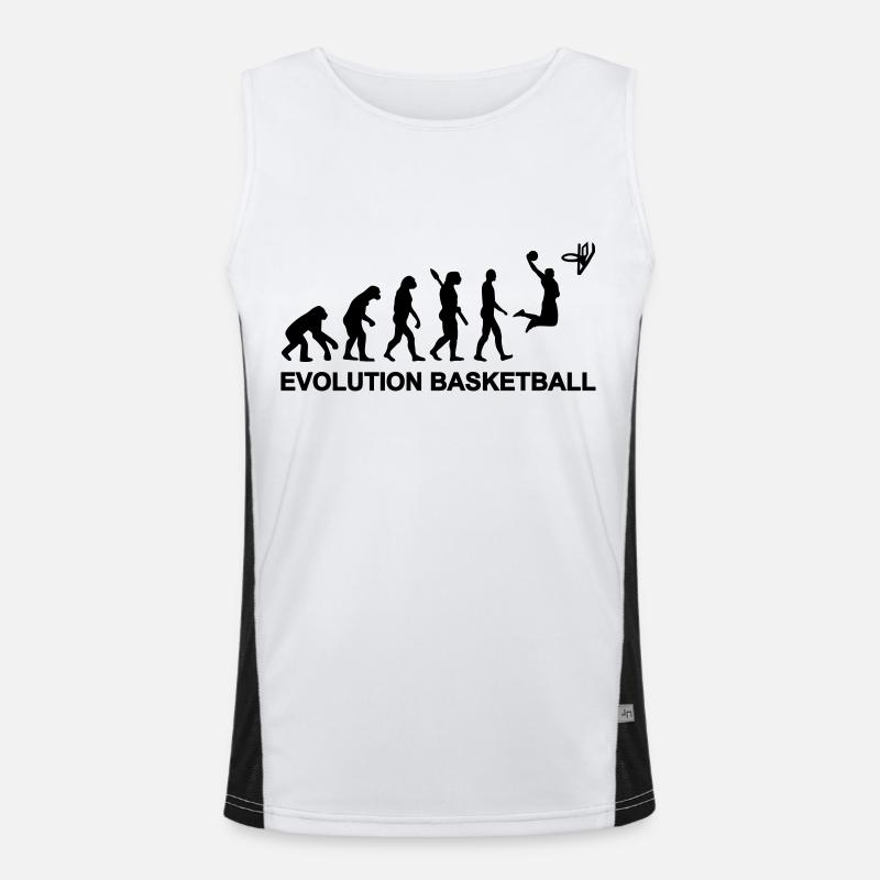 Evolution Basketball Men's Functional Contrast Tank Top 