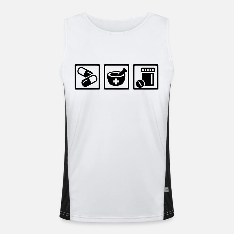 Pharmacy Men's Functional Contrast Tank Top 