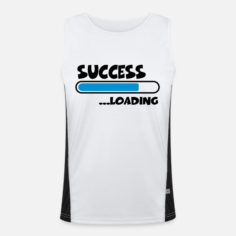Success loading Funktionelles Kontrast-Tank Top für Männer 
