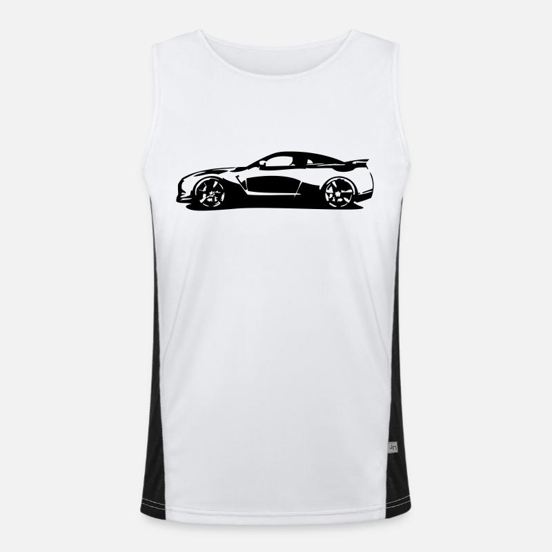 GTR Funktionelles Kontrast-Tank Top für Männer 