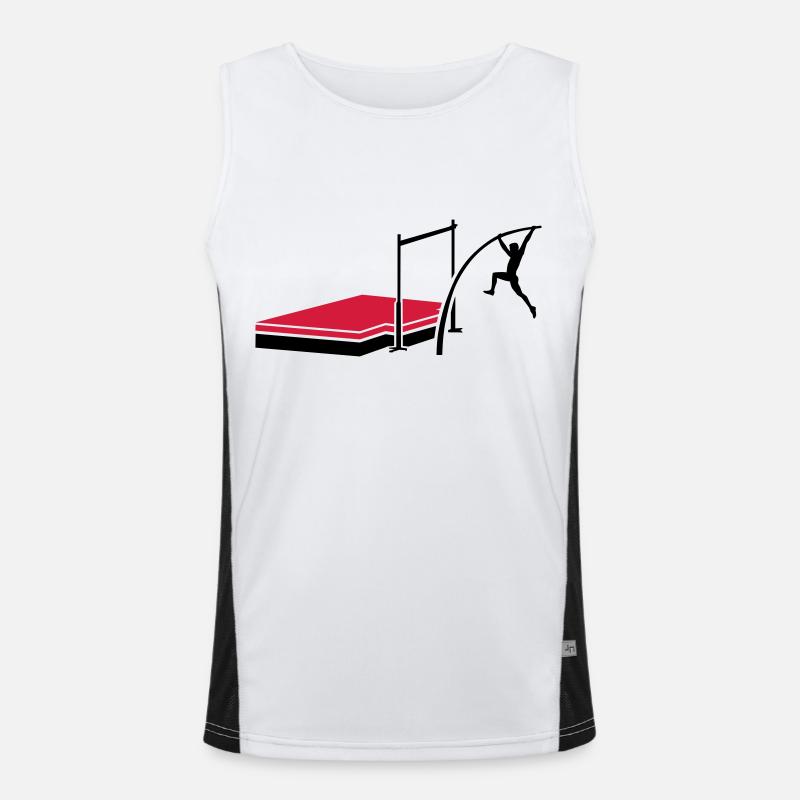 Pole vault Men's Functional Contrast Tank Top 
