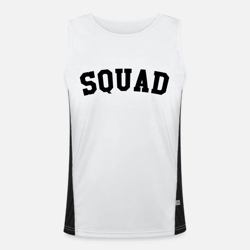 Squad Men's Functional Contrast Tank Top 