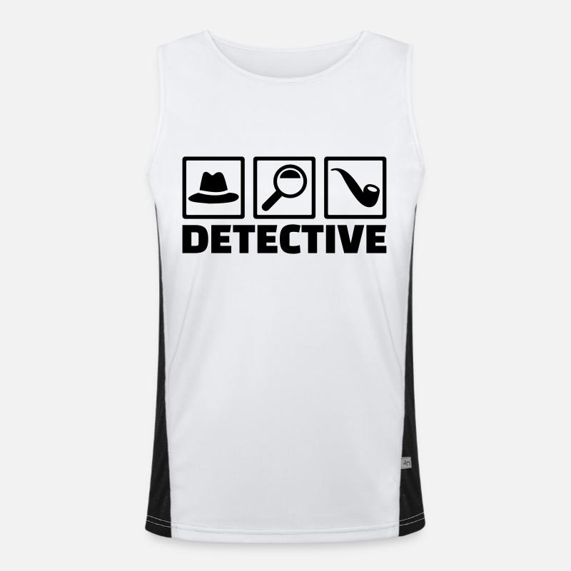 Detective Débardeur respirant contrasté Homme 