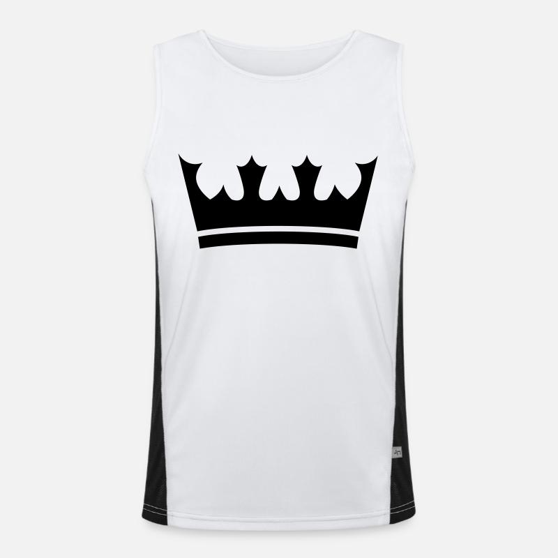 crown Men's Functional Contrast Tank Top 