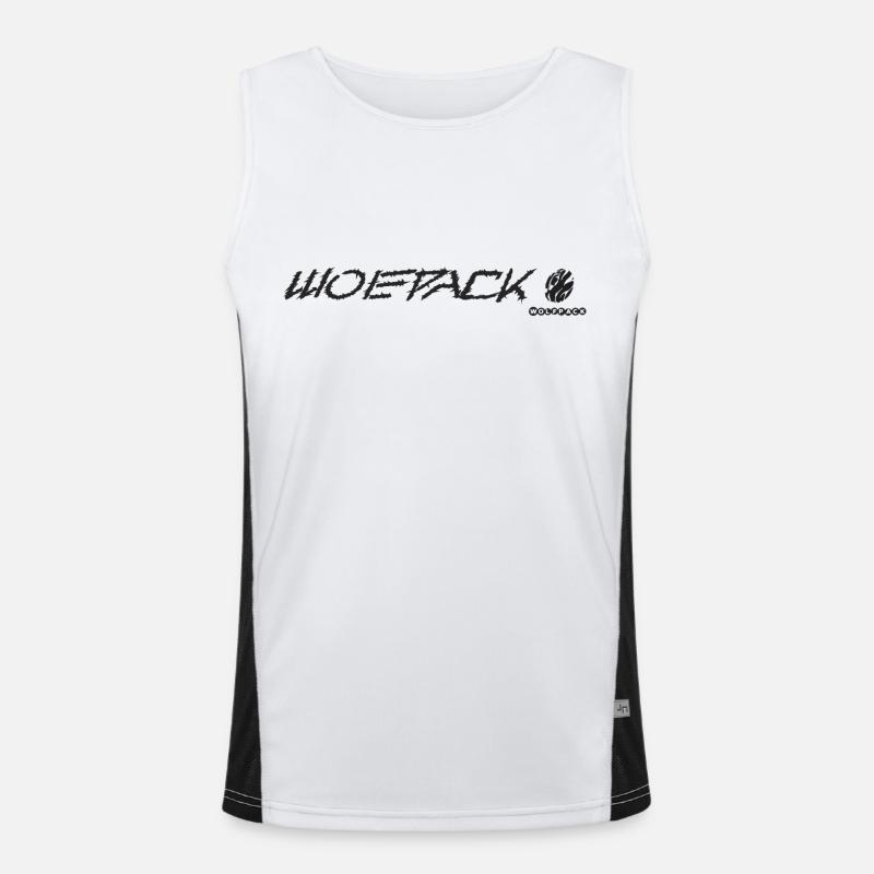 Wolfpack Débardeur respirant contrasté Homme 