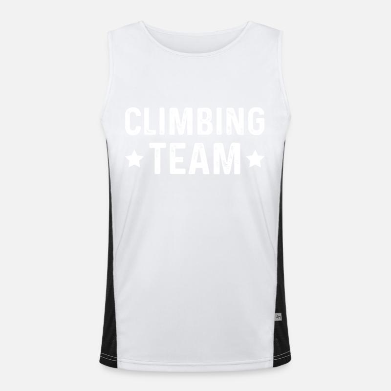 Climbing Team Funktionelles Kontrast-Tank Top für Männer 