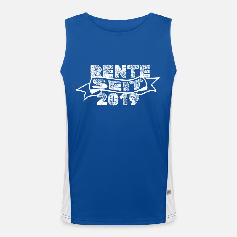 2019 Funktionelles Kontrast-Tank Top für Männer 