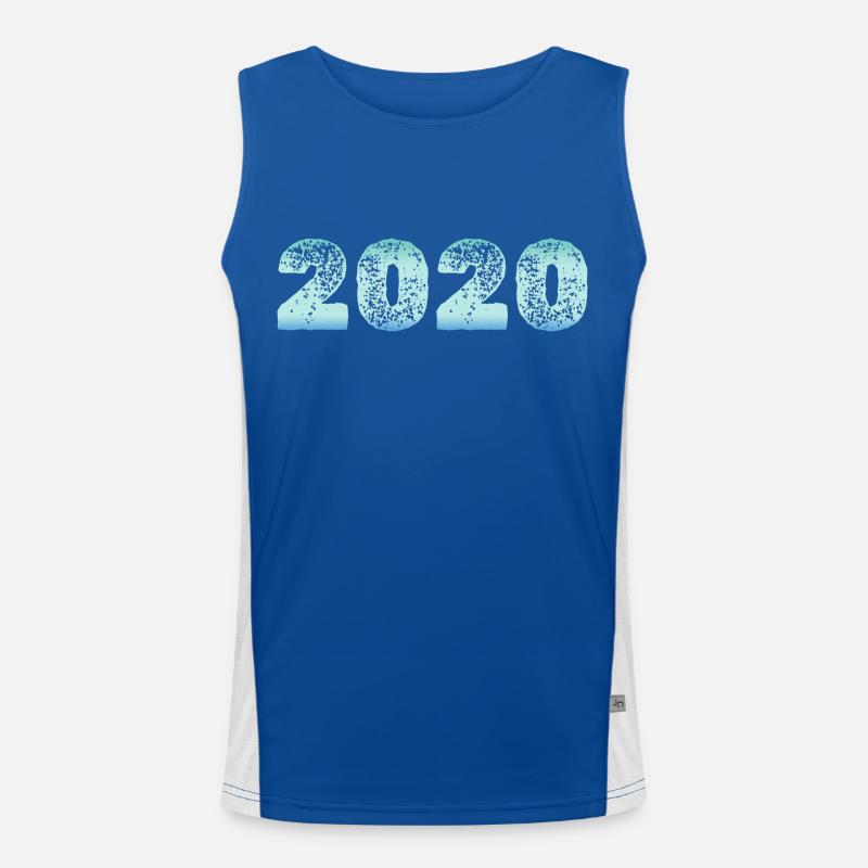 2020 Men's Functional Contrast Tank Top 