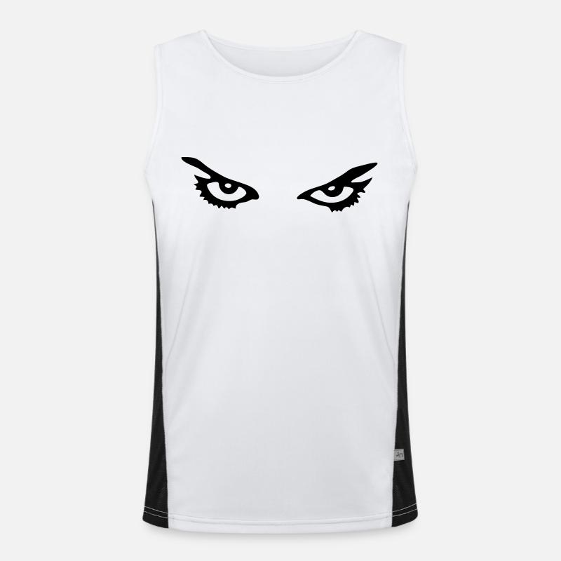 Evil Eye - Line Débardeur respirant contrasté Homme 