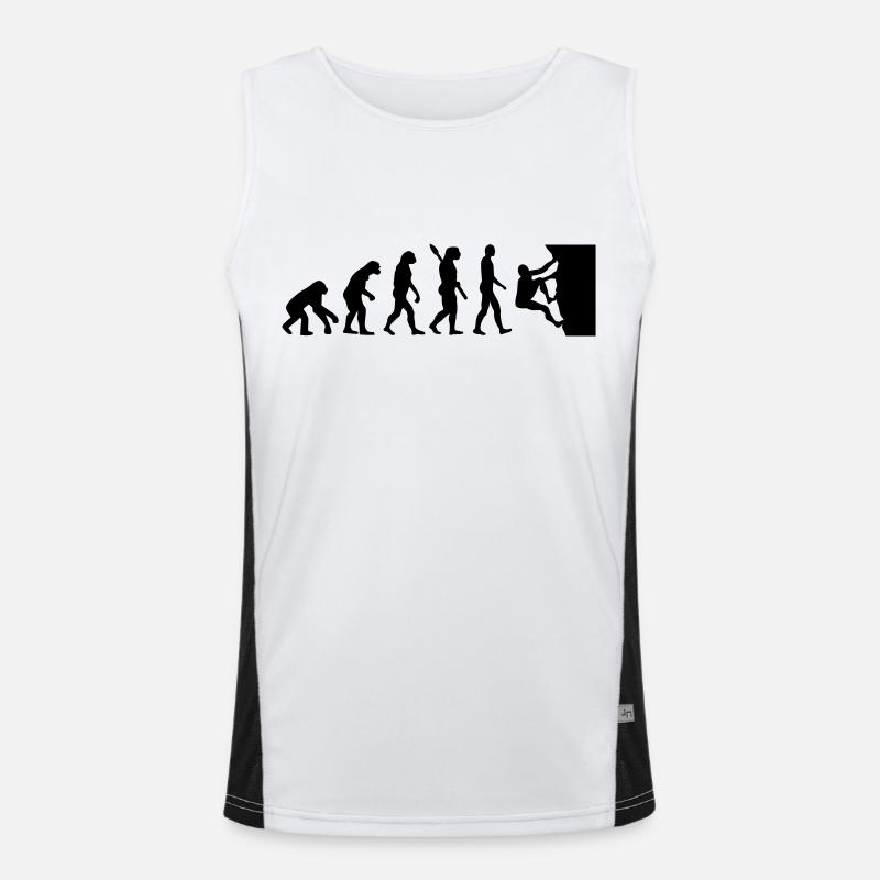 Klettern Funktionelles Kontrast-Tank Top für Männer 