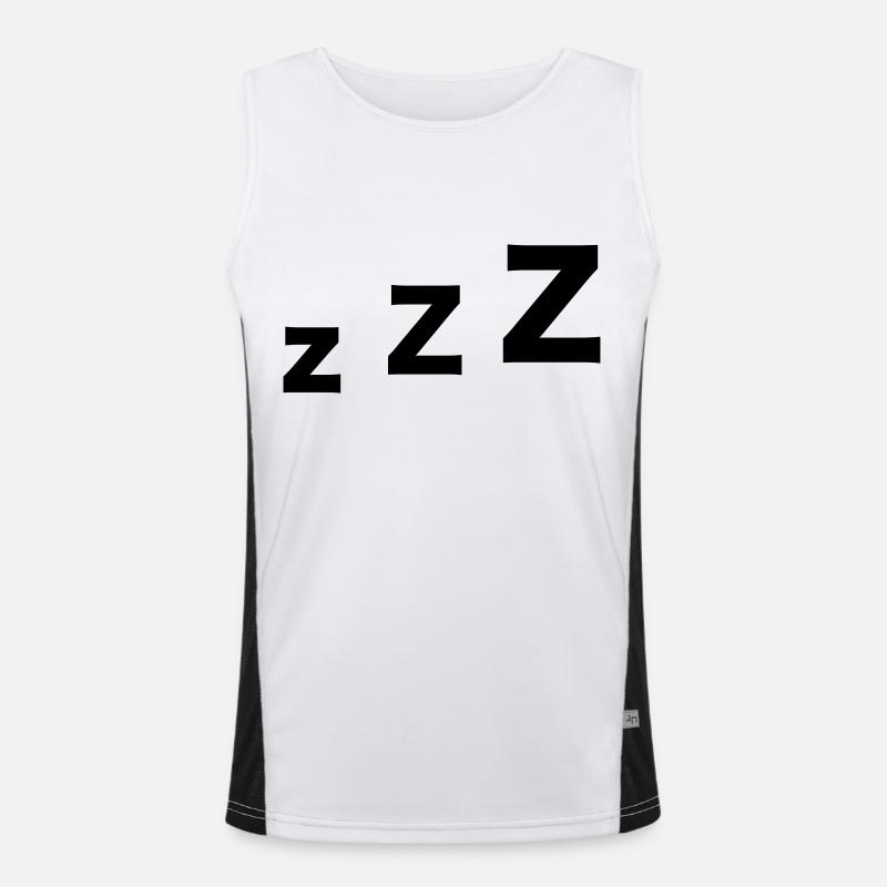 Schlafen Funktionelles Kontrast-Tank Top für Männer 
