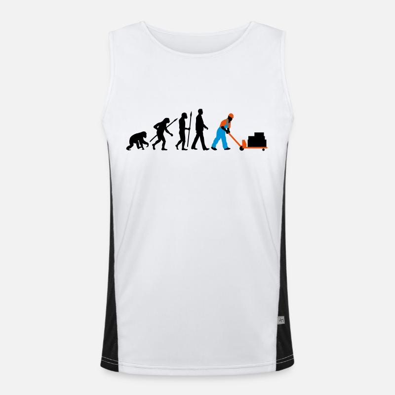 evolution_lagerist_hubwagen_09_201603_3c Funktionelles Kontrast-Tank Top für Männer 