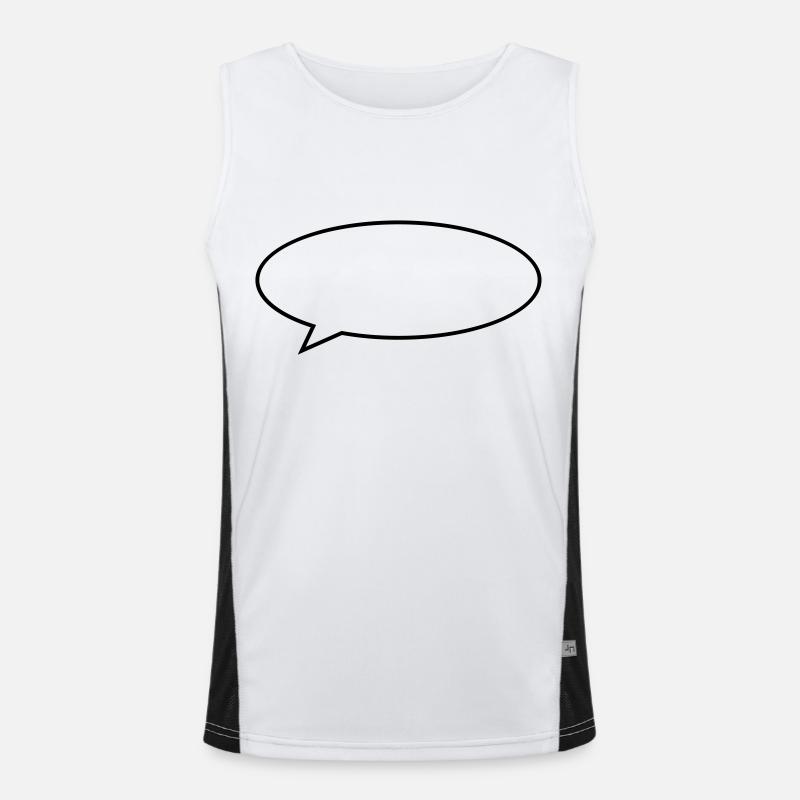 bubble Men's Functional Contrast Tank Top 