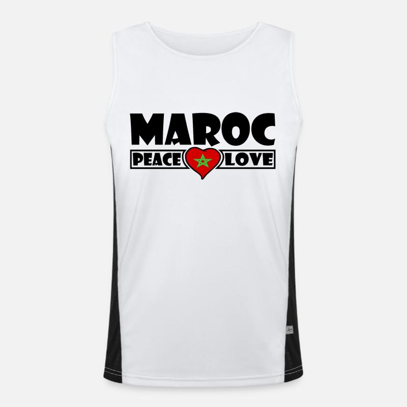 Morocco Men's Functional Contrast Tank Top 