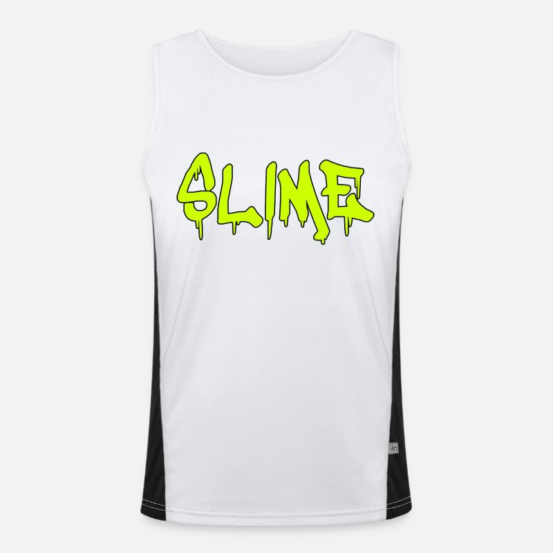 Slime Schleim Men's Functional Contrast Tank Top 
