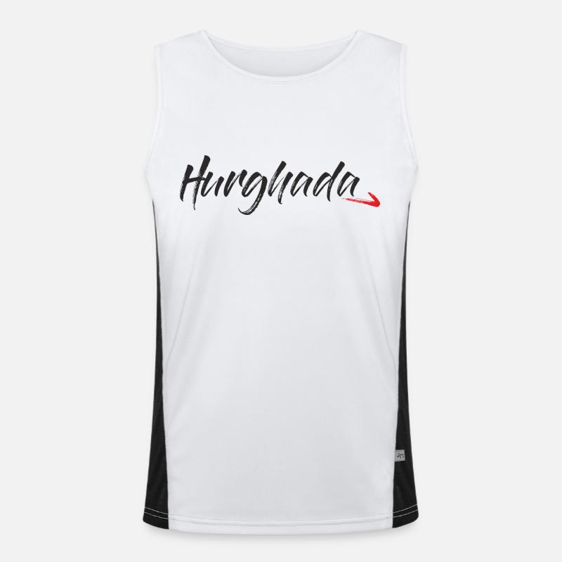Hurghada Egypt Men's Functional Contrast Tank Top 