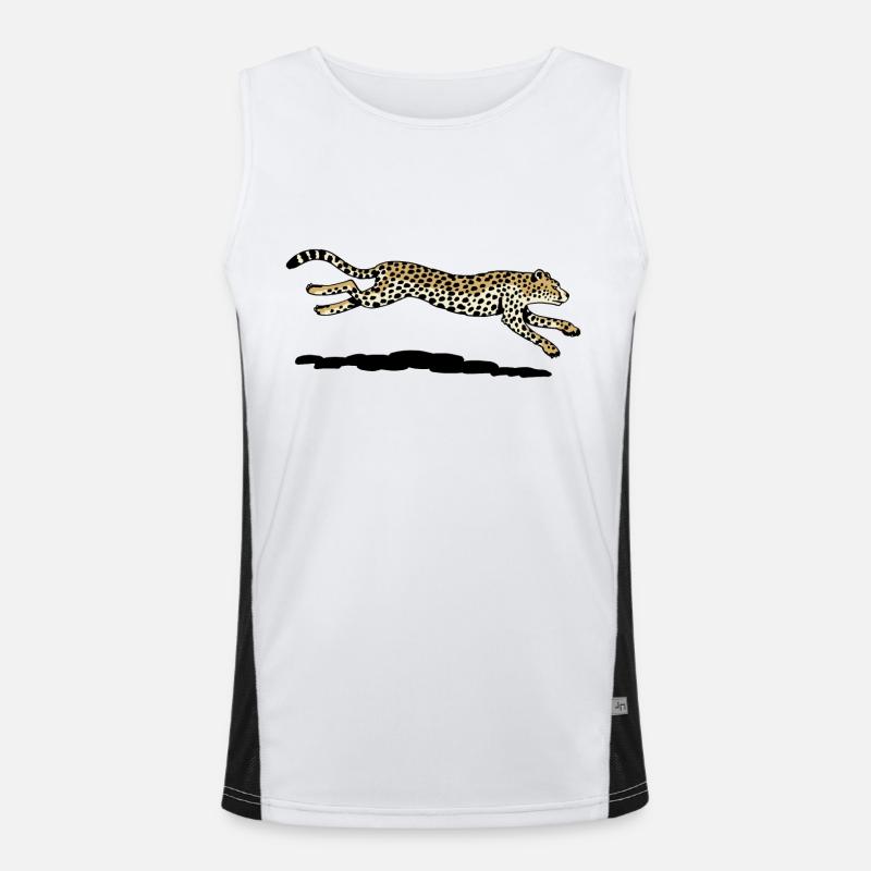 Guépard Débardeur respirant contrasté Homme 