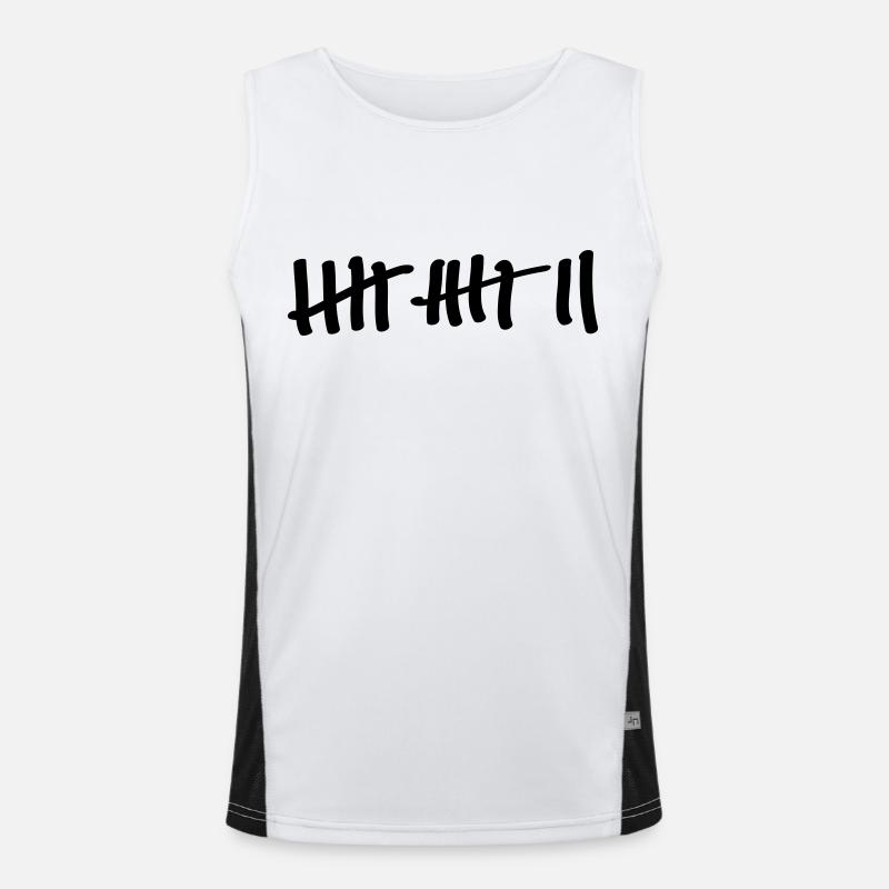 12 apostel strichliste Funktionelles Kontrast-Tank Top für Männer 