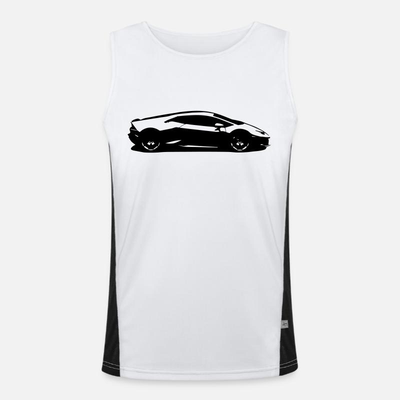 ( Funktionelles Kontrast-Tank Top für Männer 