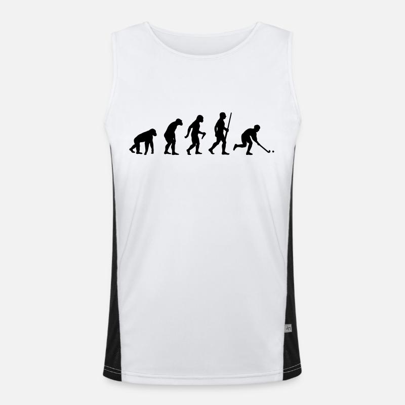 Hockey Evolution Funktionelles Kontrast-Tank Top für Männer 