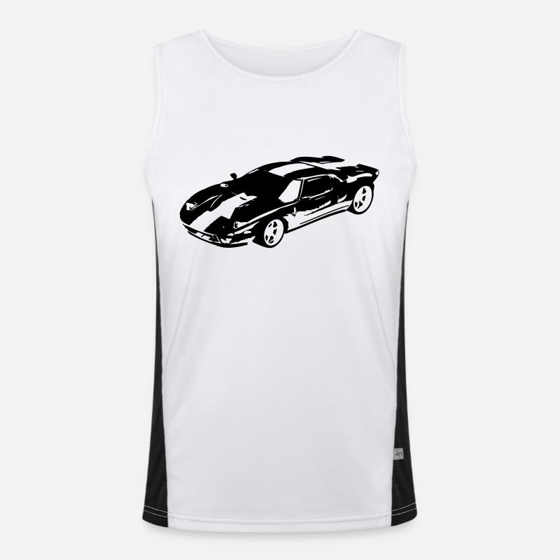 Sportcar Men's Functional Contrast Tank Top 
