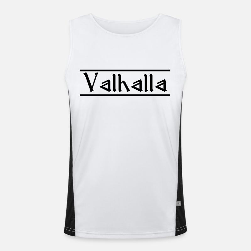 Wikinger Funktionelles Kontrast-Tank Top für Männer 