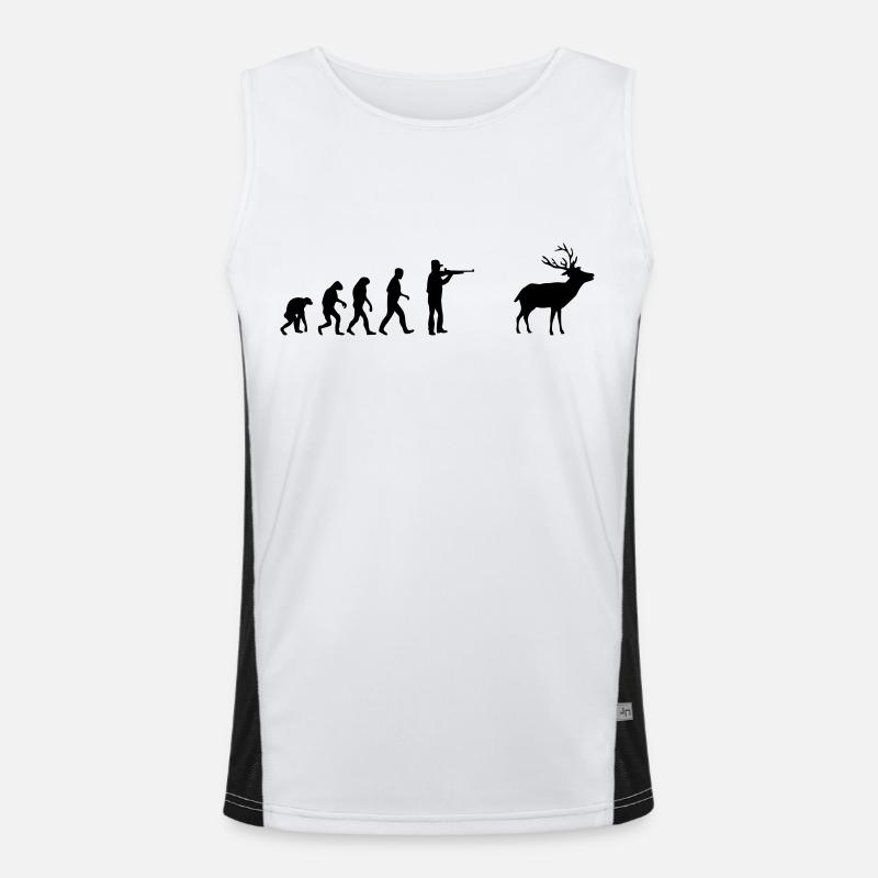 jäger evolution Funktionelles Kontrast-Tank Top für Männer 