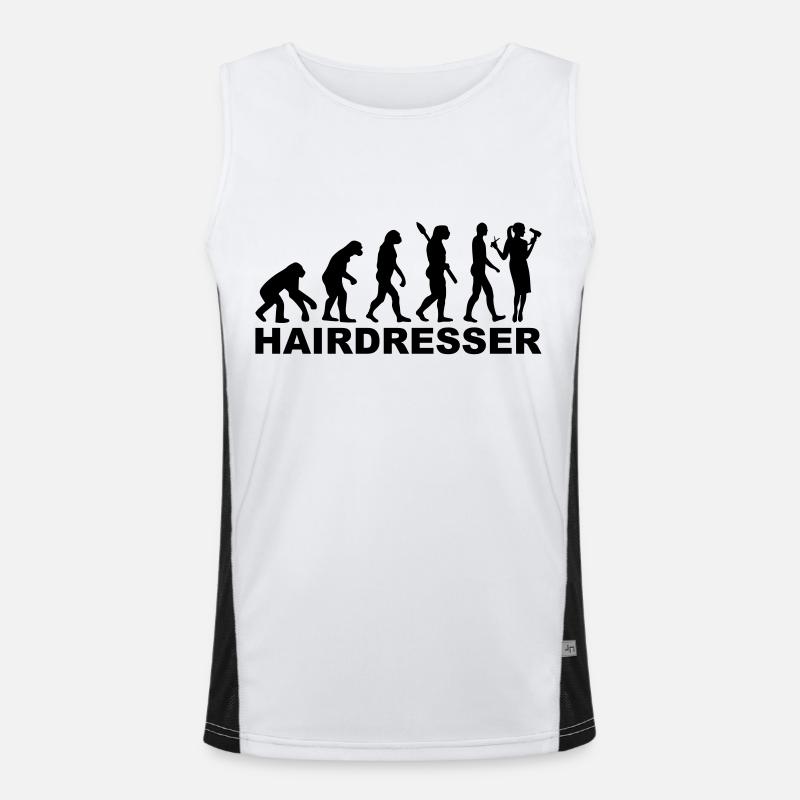 Coiffeuse Débardeur respirant contrasté Homme 