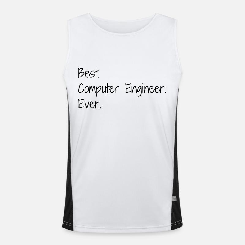 Computer / Informatiker / Aussenseiter / Ingenieur Funktionelles Kontrast-Tank Top für Männer 