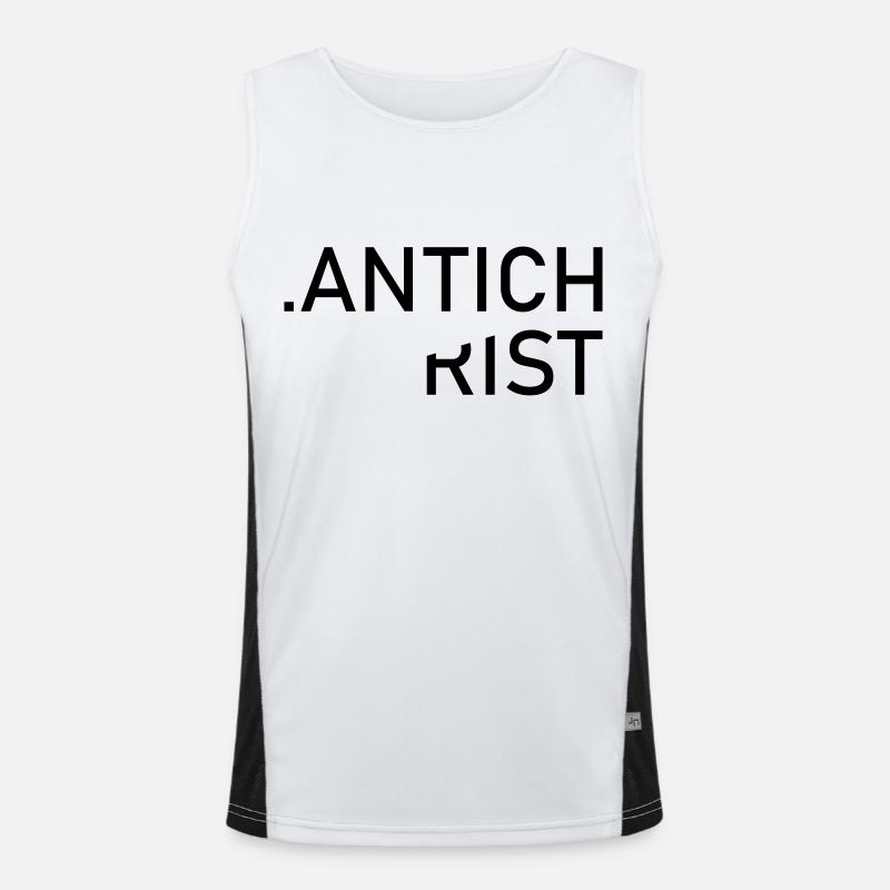 .antichrist Funktionelles Kontrast-Tank Top für Männer 