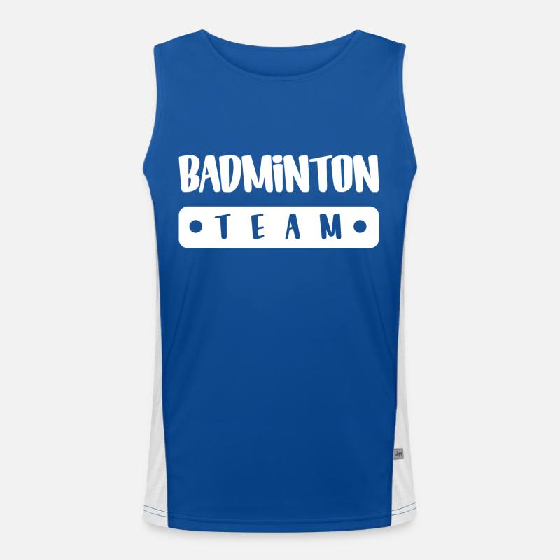 Équipe de badminton Débardeur respirant contrasté Homme 