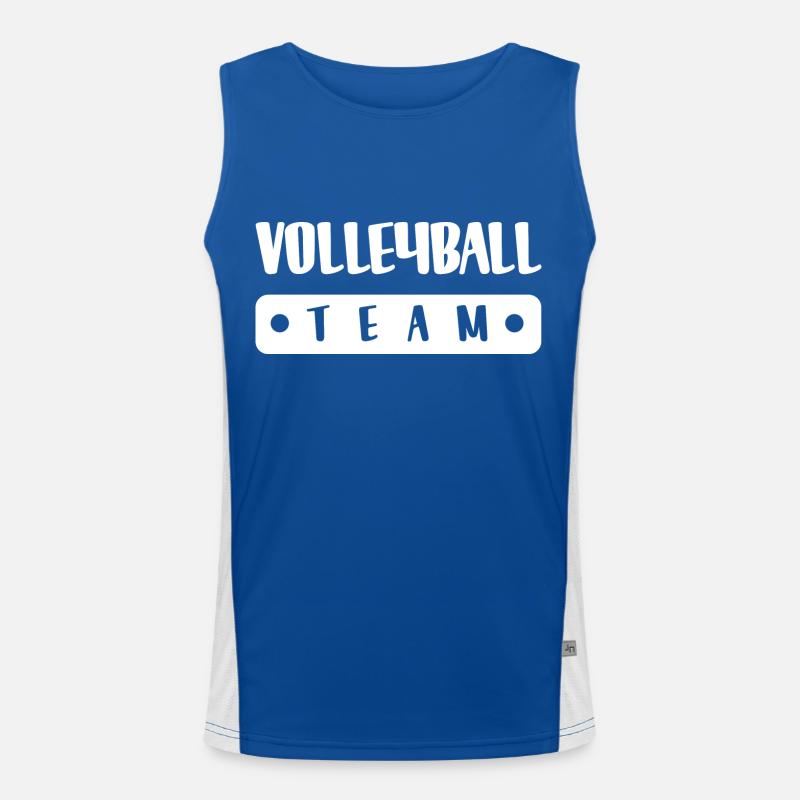 Équipe de volleyball Débardeur respirant contrasté Homme 