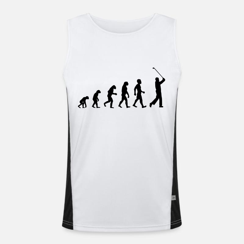 Evolution Golf Knock Off Débardeur respirant contrasté Homme 