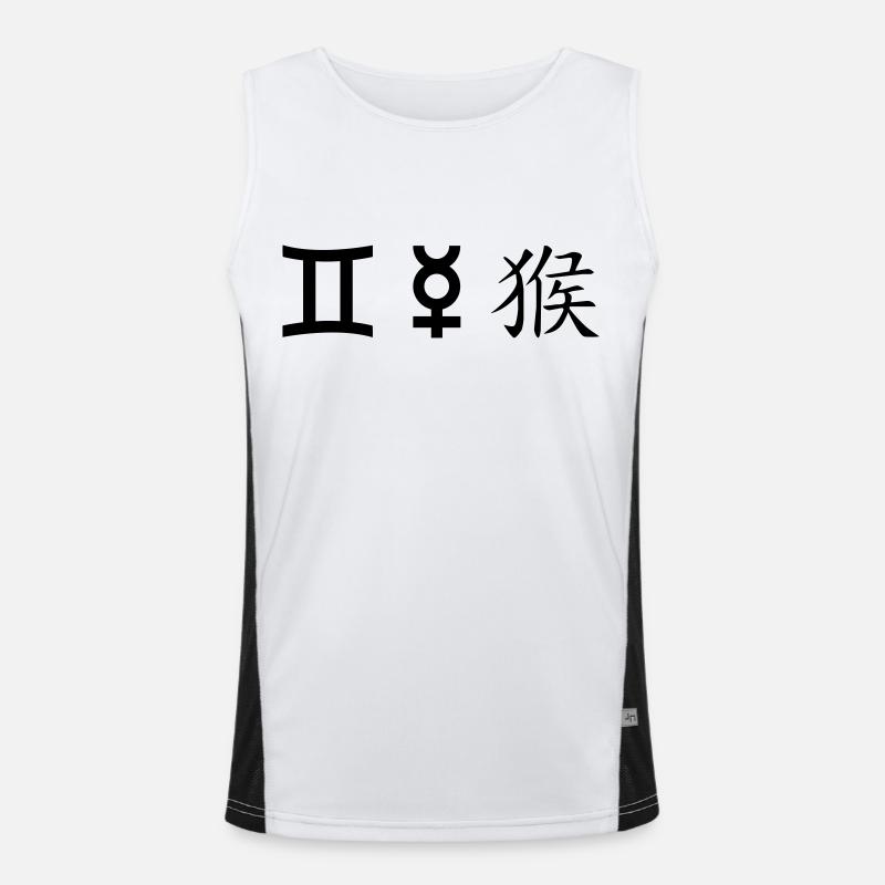 Gemini Gemini Mercury Monkey Men's Functional Contrast Tank Top 