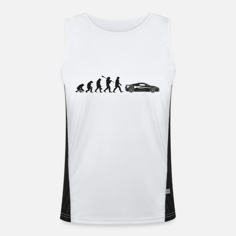 Auto De Sport Evolution Débardeur respirant contrasté Homme 