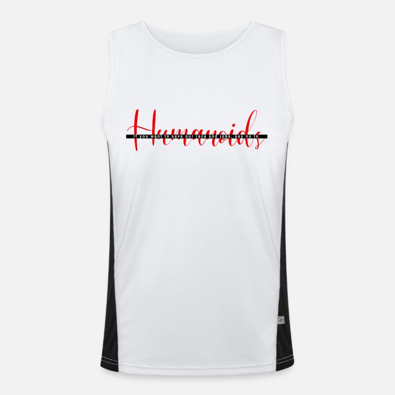 Humanoid Men's Functional Contrast Tank Top 